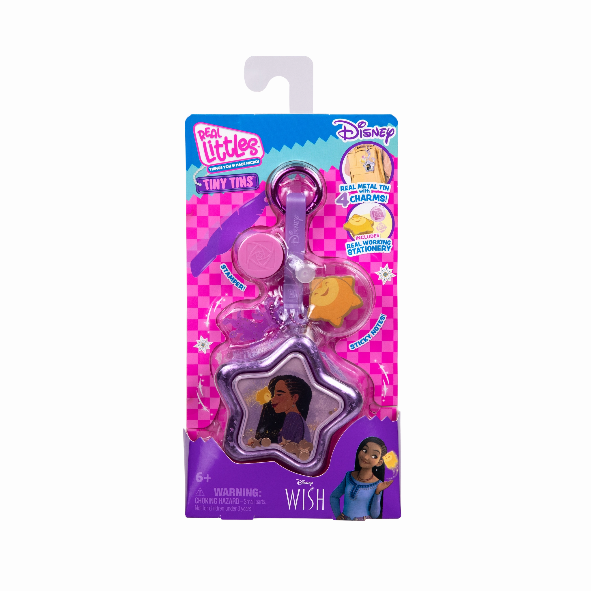 Real Littles Disney Tiny Tins Keychain Single Pack Assorted Styles