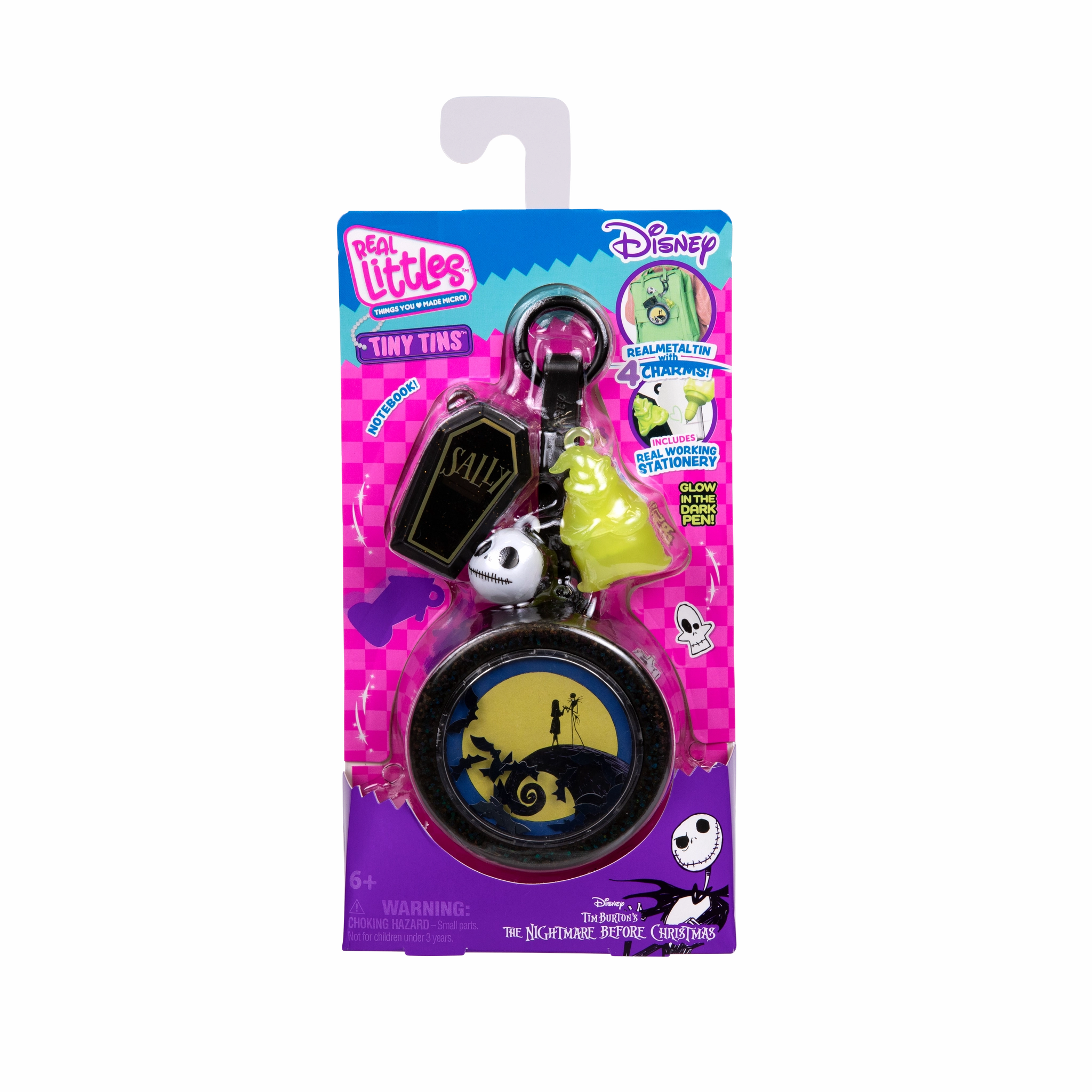 Real Littles Disney Tiny Tins Keychain Single Pack Assorted Styles