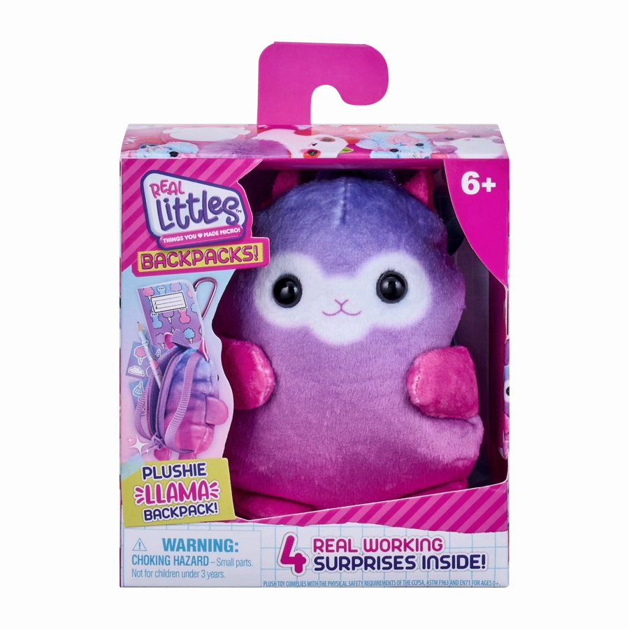 Real Littles Series 7 Plushie Pet Backpack Single Pack