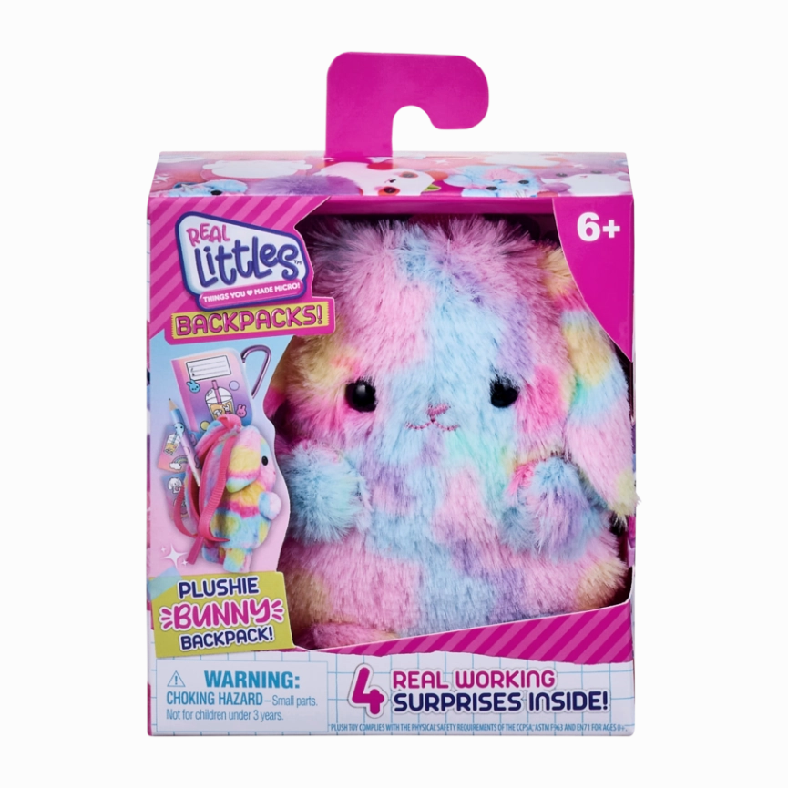 Real Littles Series 7 Plushie Pet Backpack Single Pack
