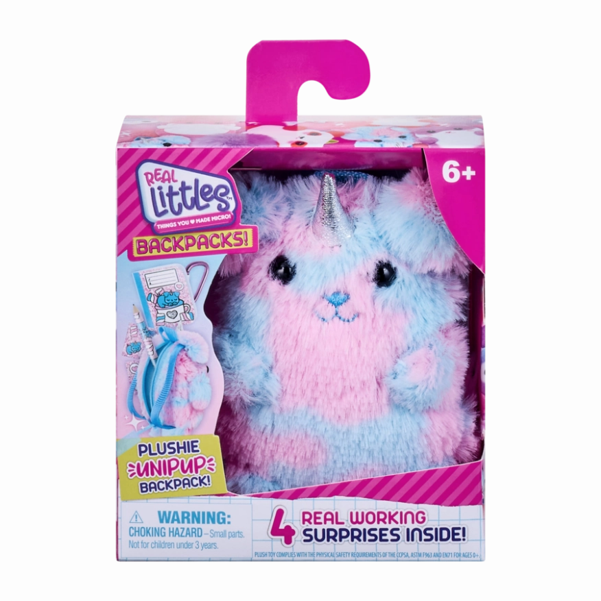 Real Littles Series 7 Plushie Pet Backpack Single Pack