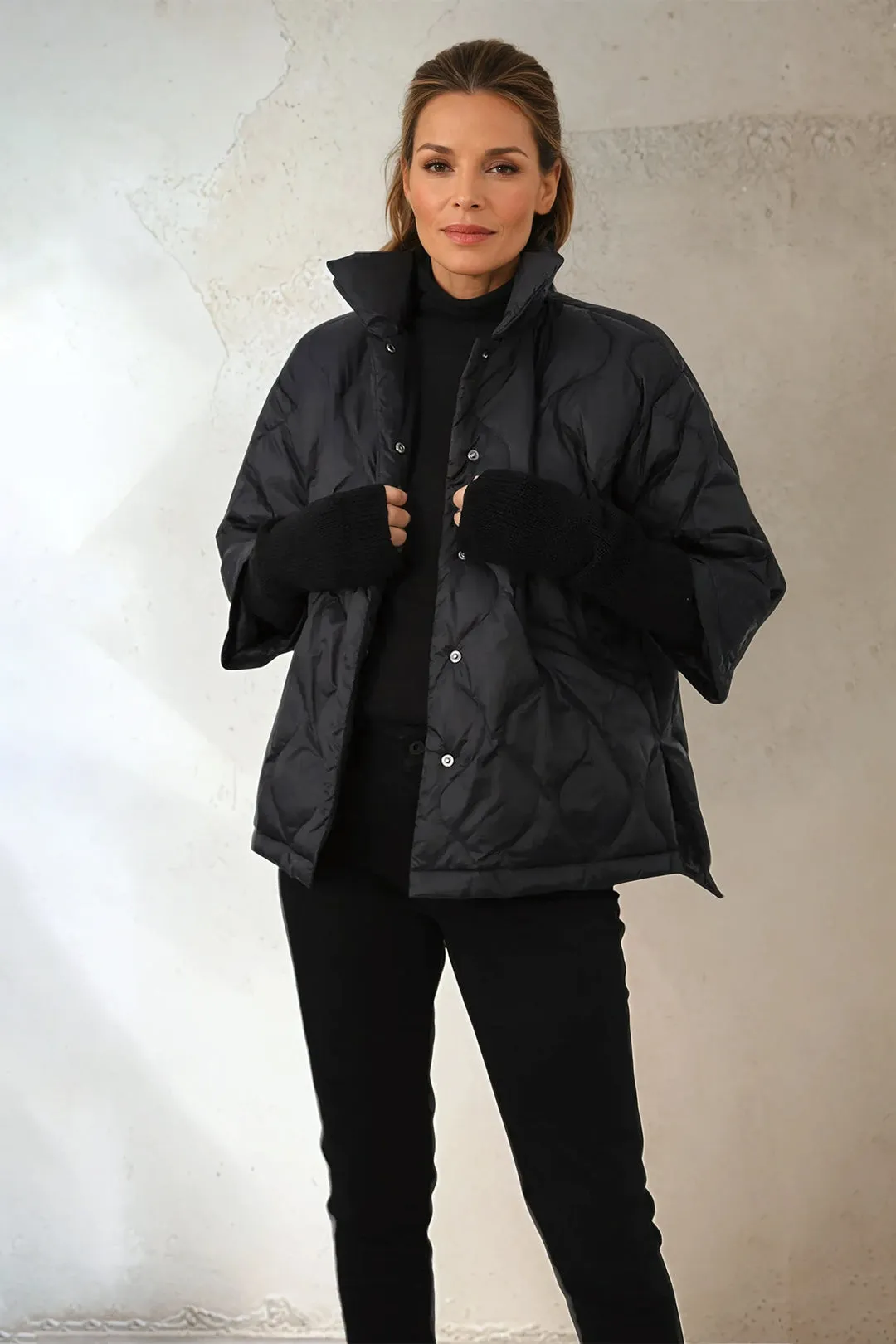 RIMINI CROP GOOSE DOWN JACKET