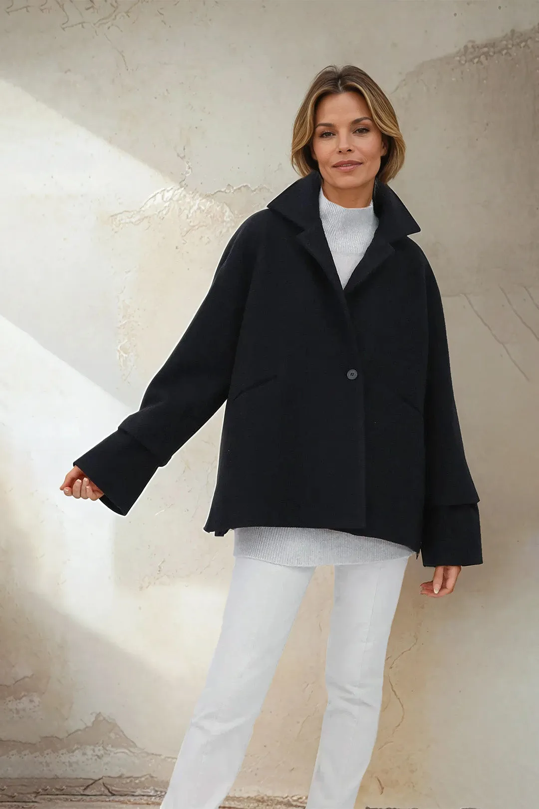 RIMINI JACKET IN ITALIAN WOOL