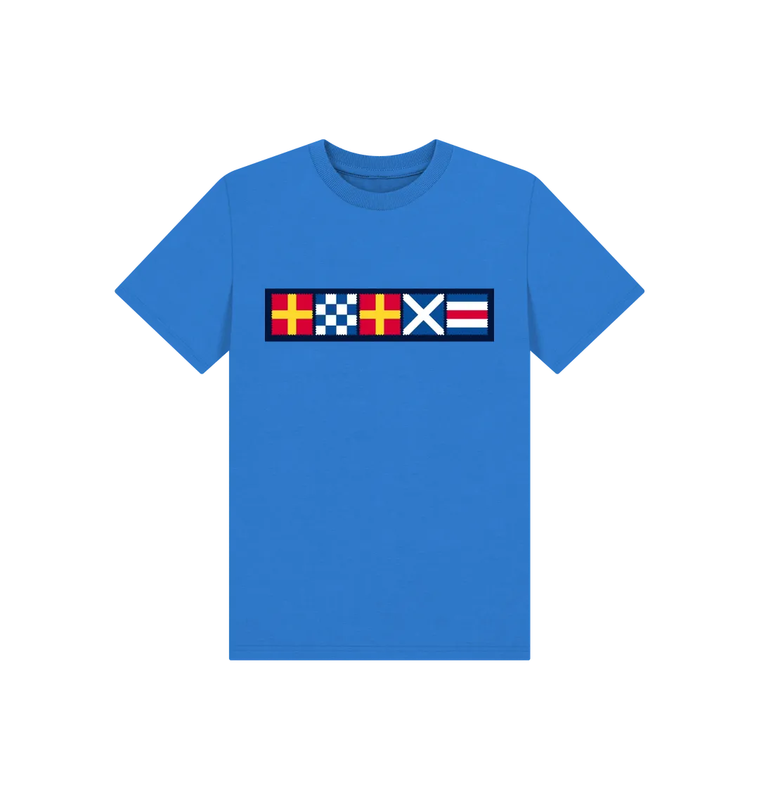 R.N.R.M.C Flag Logo Kids T-Shirt
