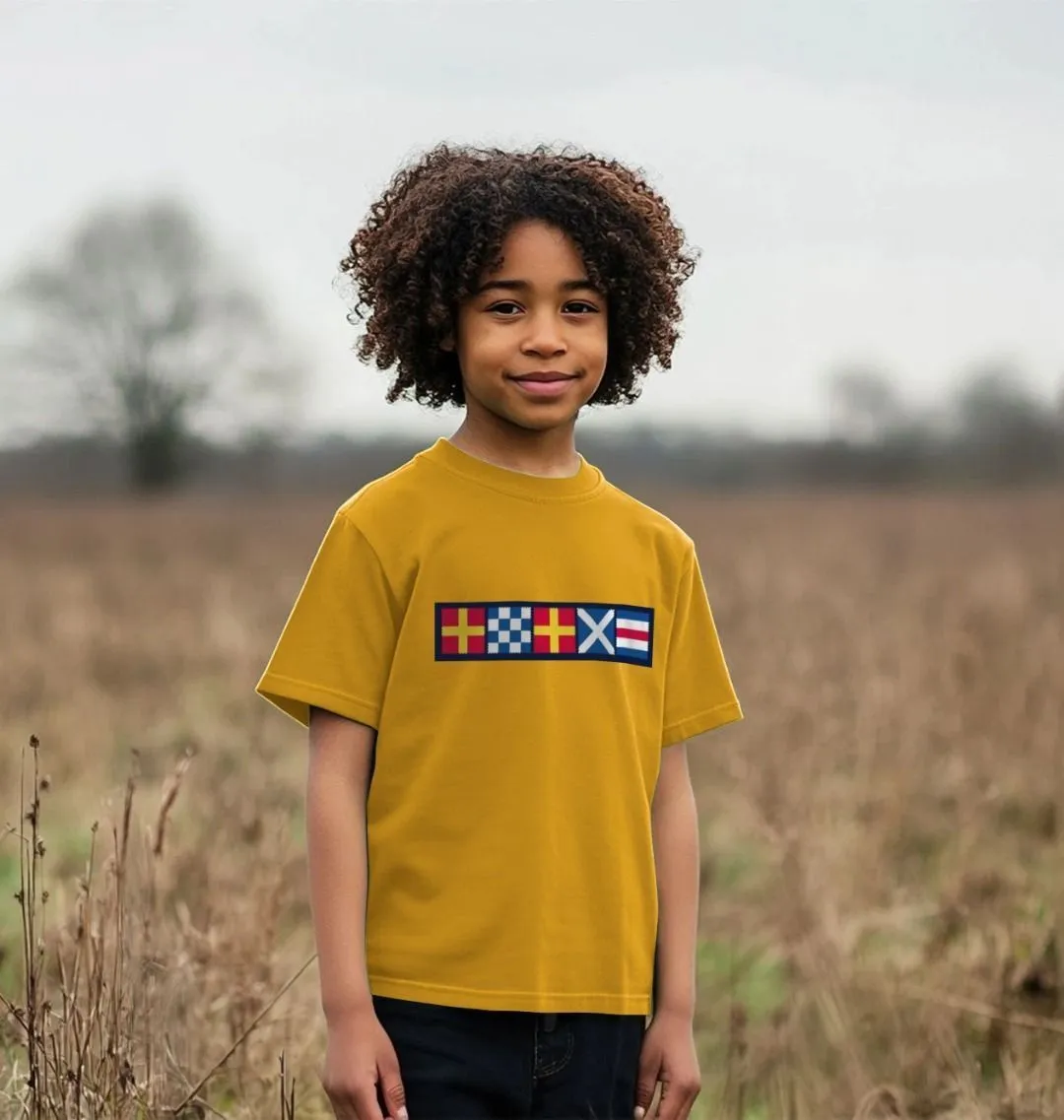 R.N.R.M.C Flag Logo Kids T-Shirt