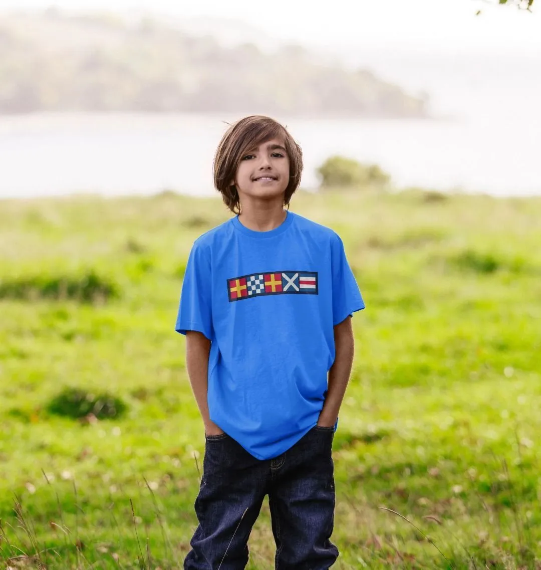 R.N.R.M.C Flag Logo Kids T-Shirt