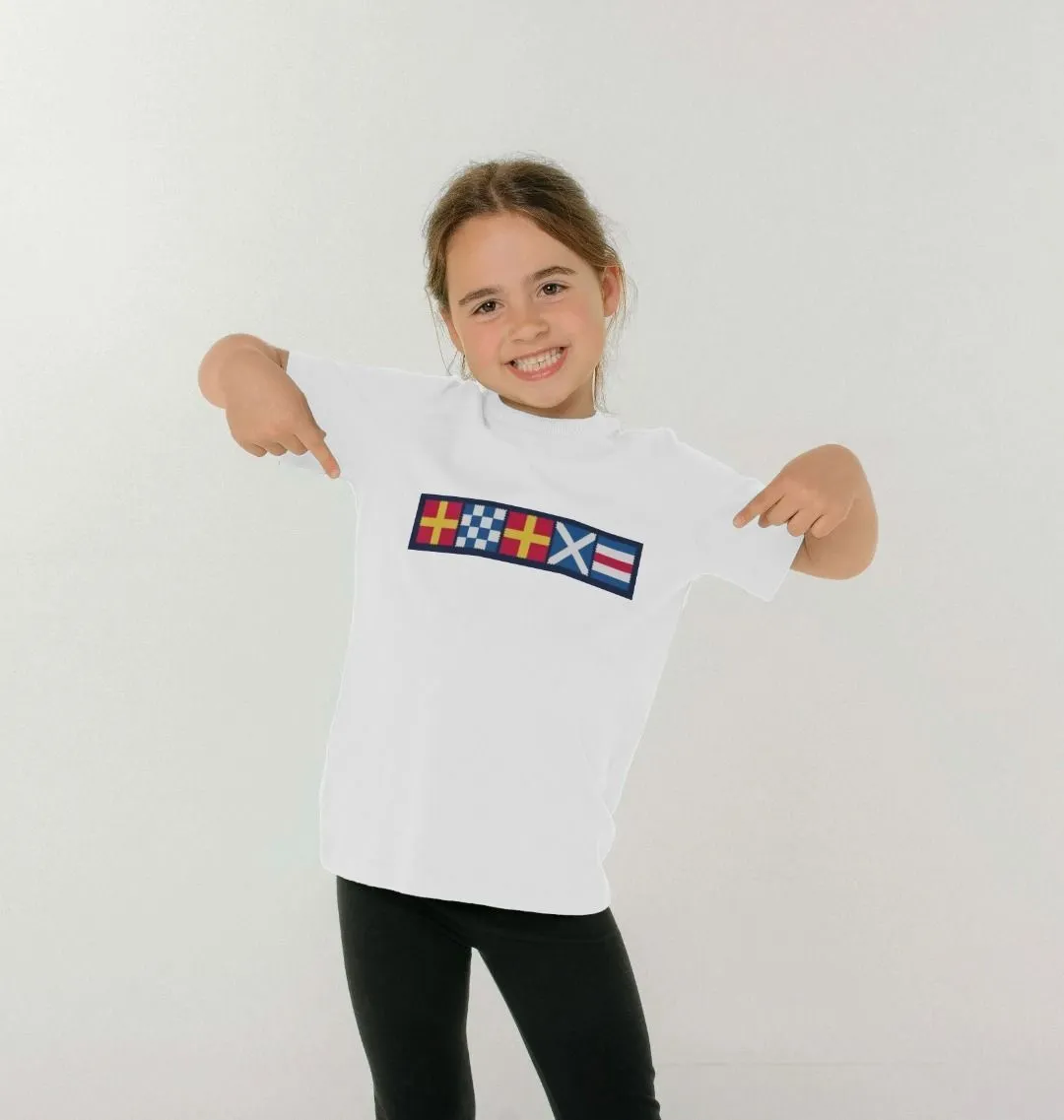 R.N.R.M.C Flag Logo Kids T-Shirt