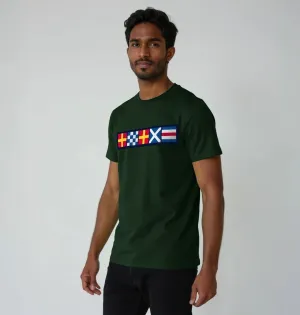 R.N.R.M.C Flag Logo Mens T-Shirt