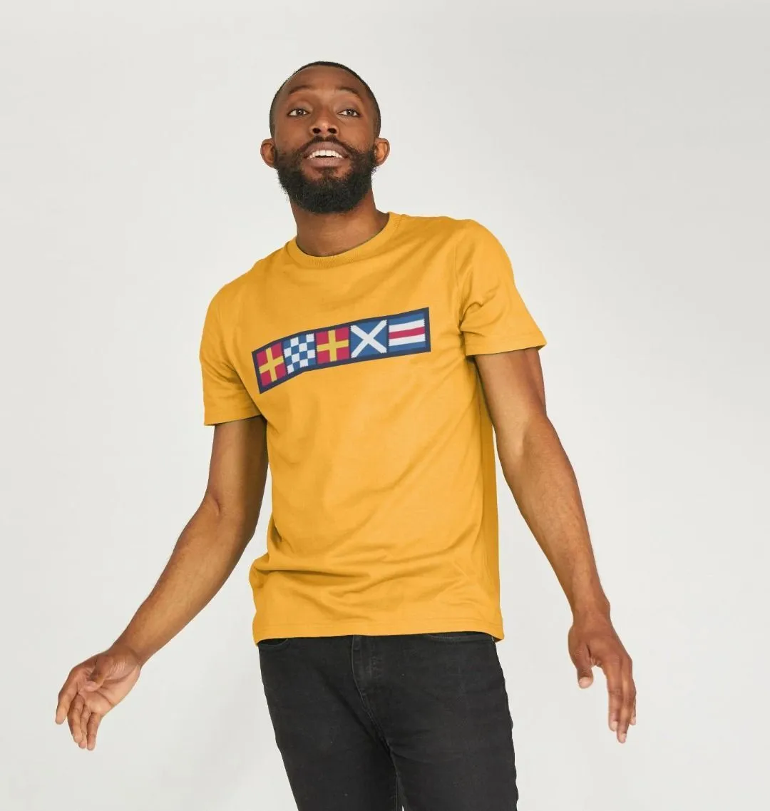 R.N.R.M.C Flag Logo Mens T-Shirt