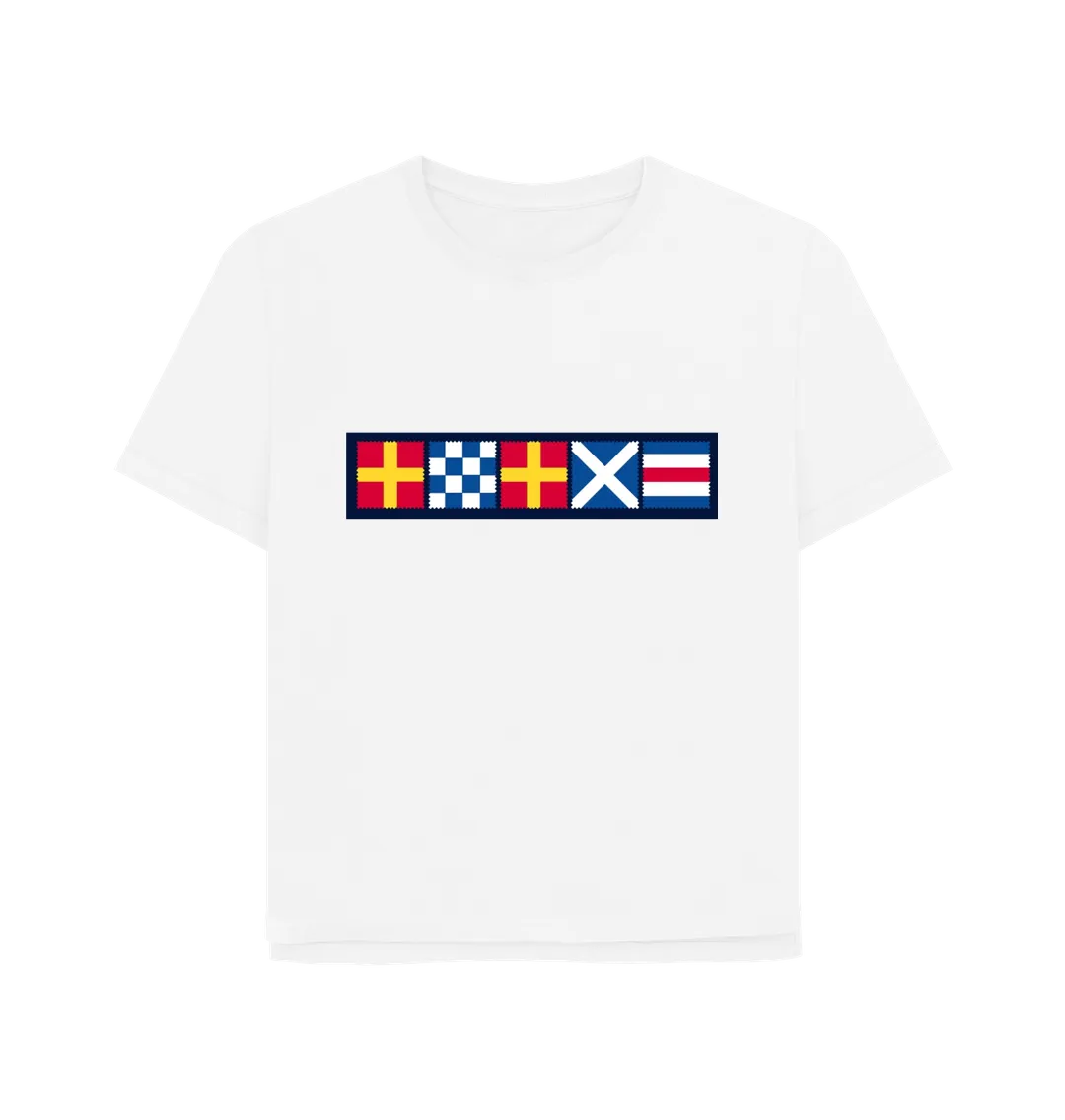 R.N.R.M.C Flag Logo Womens T-Shirt