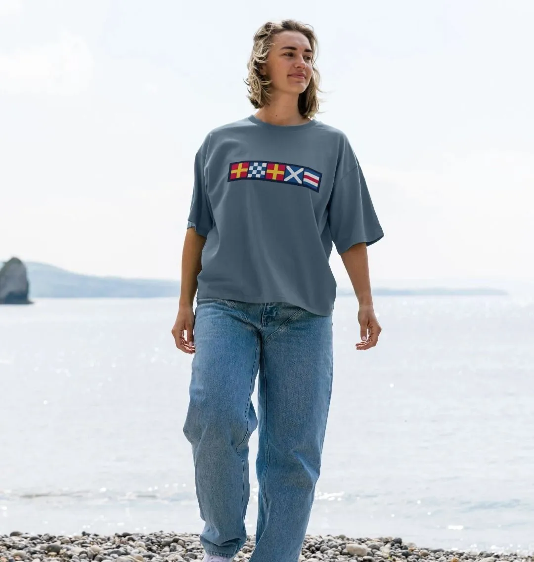 R.N.R.M.C Flag Logo Womens T-Shirt