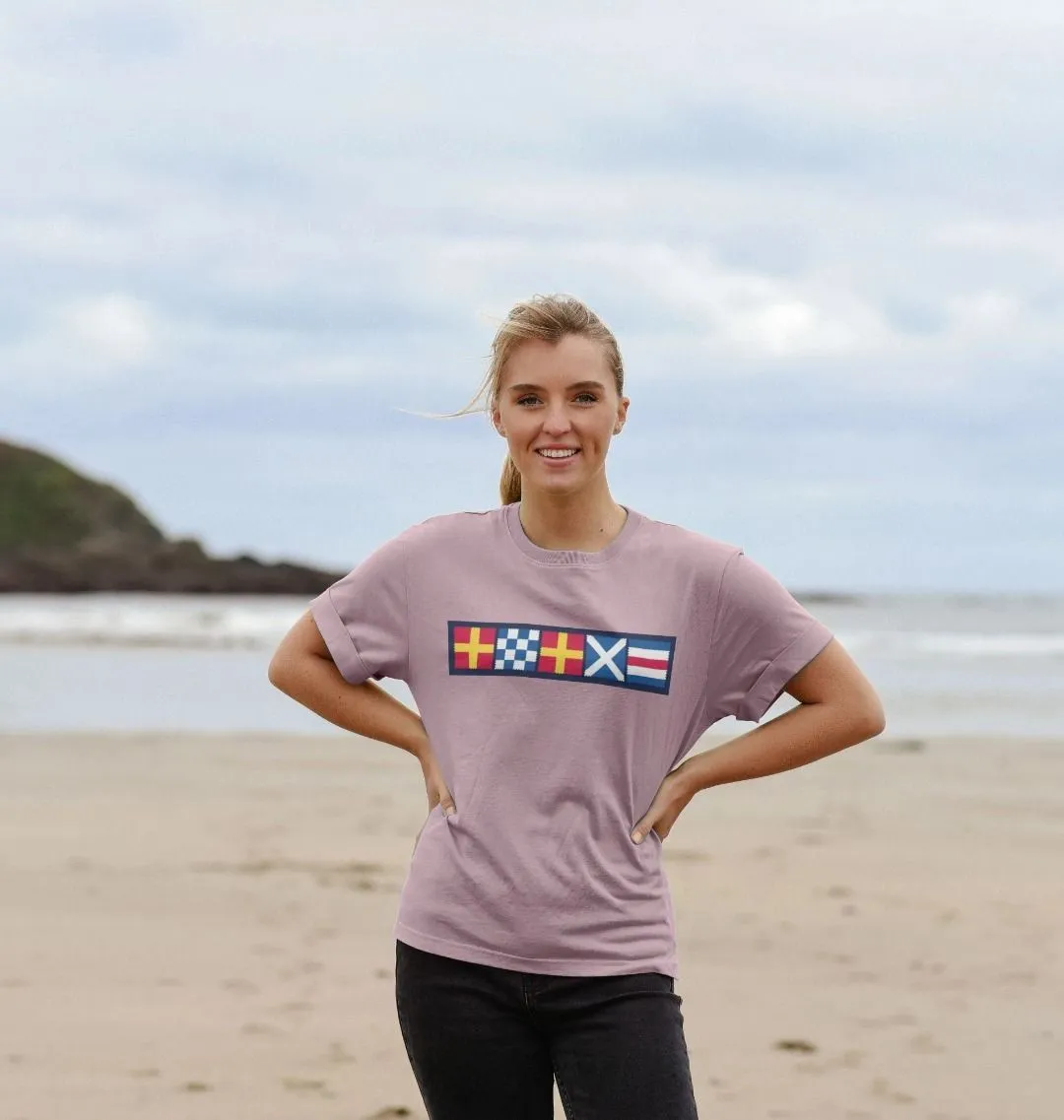 R.N.R.M.C Flag Logo Womens T-Shirt
