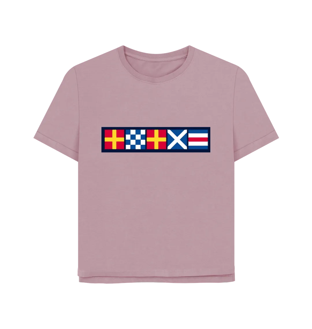 R.N.R.M.C Flag Logo Womens T-Shirt