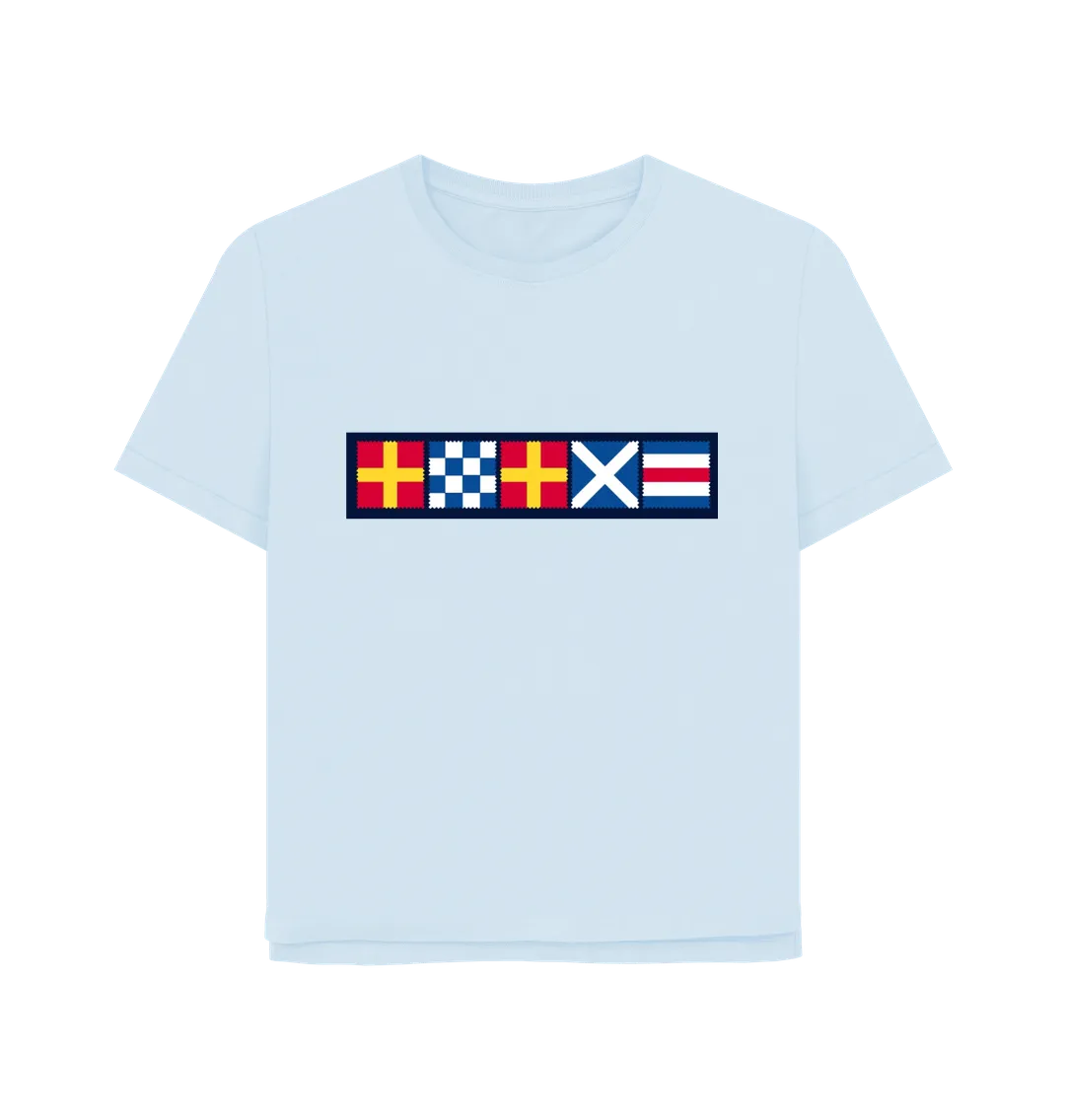 R.N.R.M.C Flag Logo Womens T-Shirt