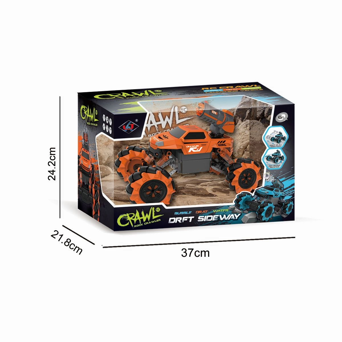 Rock Crawler Remote Control Missile Launching Vehicle