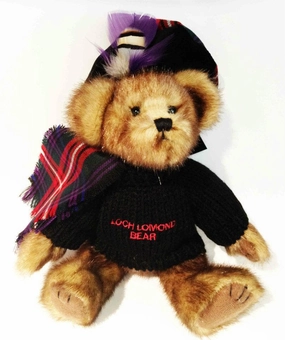 Ronnie Hek Braveheart Tartan Loch Lomond Bear
