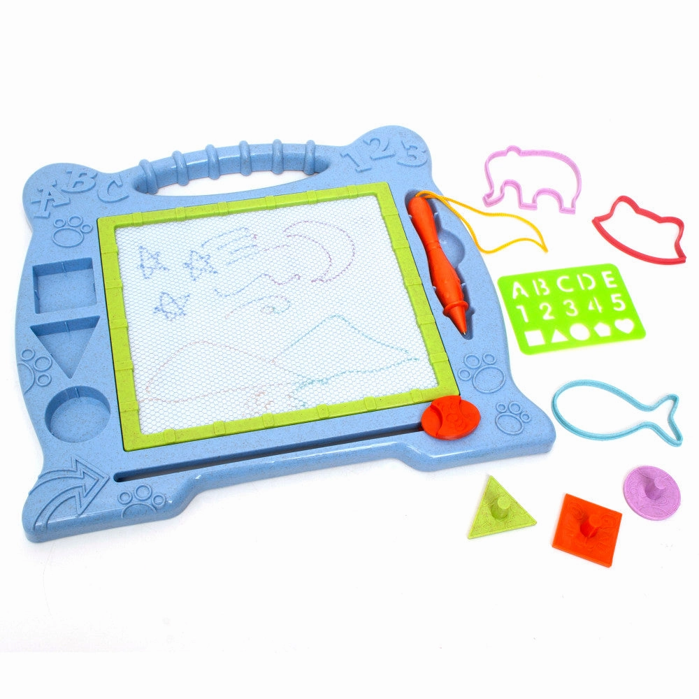 Roo Crew Magic Doodle Board - Creative Drawing Set for Kids, Travel-Friendly, 9 Pieces, Ages 3 