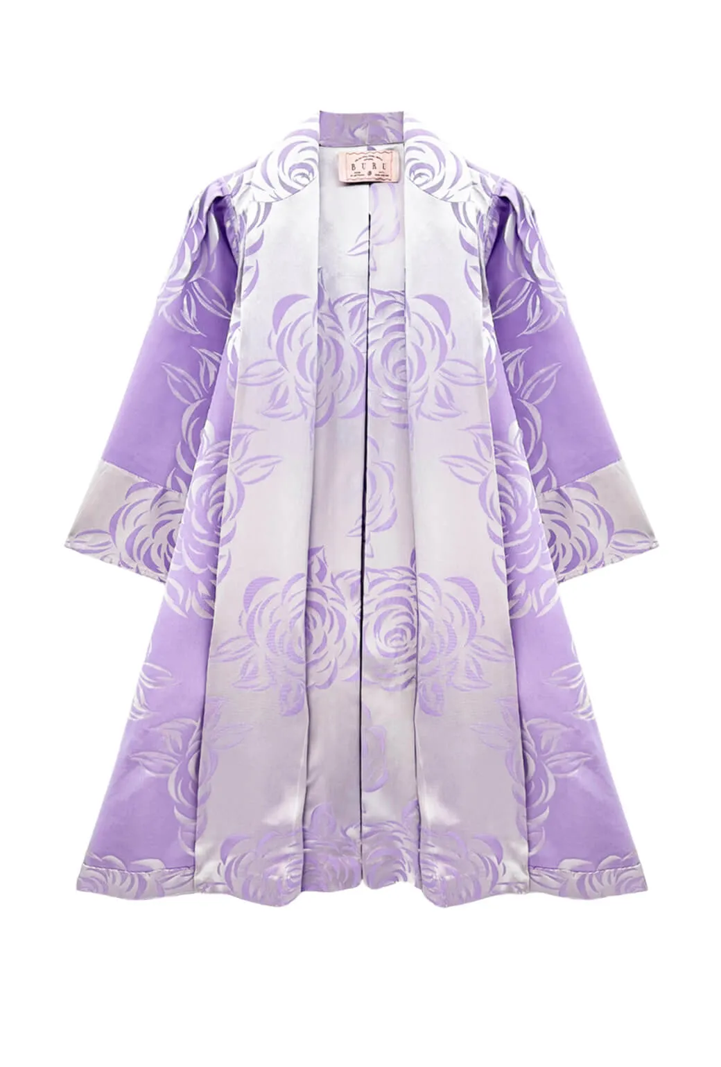 Run for the Roses Belted Swing Coat - Lilac