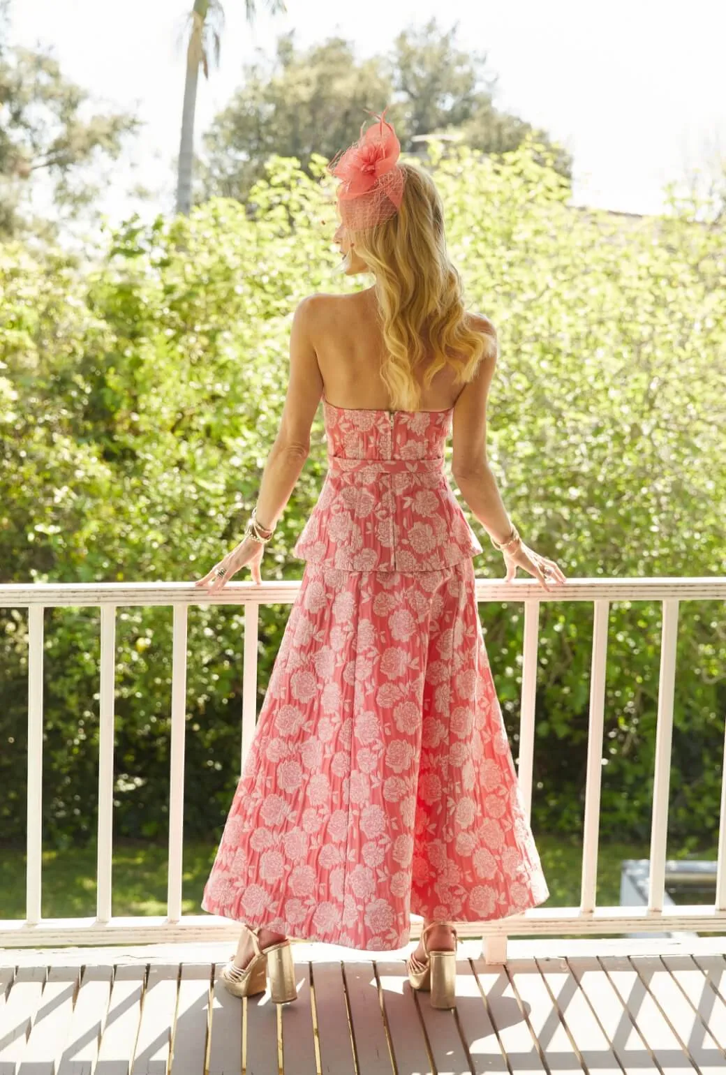 Run for the Roses Guest Skirt - Coral