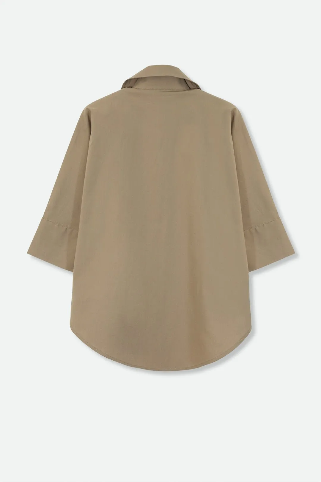 SAHANA DOLMAN SHIRT IN COTTON POPLIN
