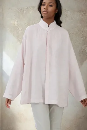 SAIGE OVERSIZE SHIRT IN ITALIAN LINEN