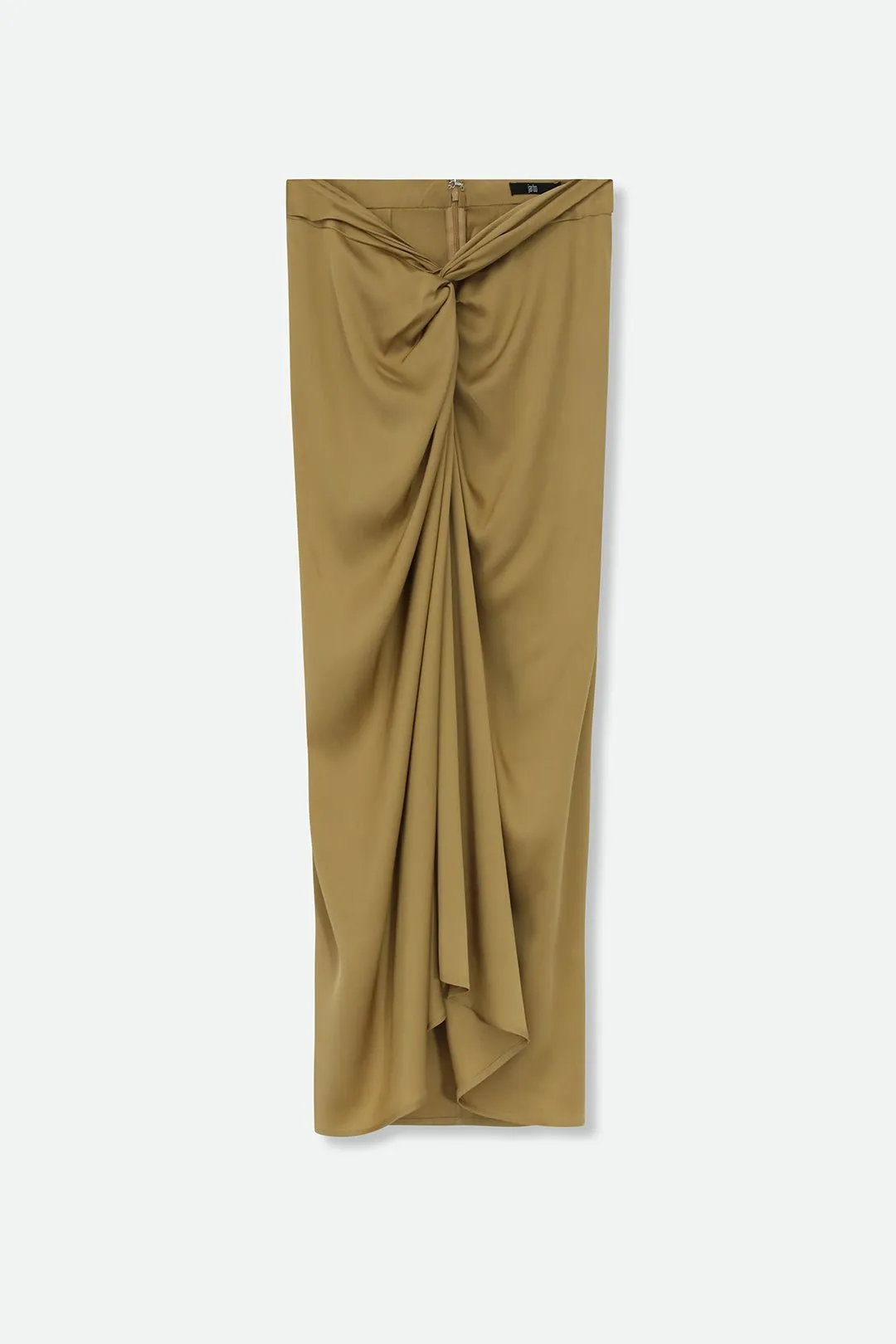 SANAA SARONG SKIRT IN SILK CHARMEUSE