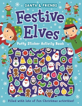 Santa & Friends Festive Elves Sticker