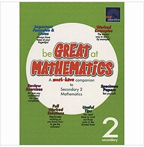 SAP Be Great At Mathematics Secondary Workbook 2 [Paperback] NA