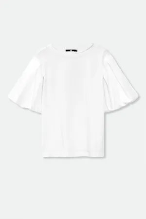SAVA PLEAT BALLOON SLEEVE SHIRT