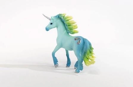 Schleich Bayala 70722 Marshmallow Unicorn Stallion Figure for Ages 5 