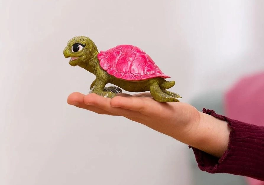 Schleich Bayala 70759 Pink Sapphire Turtle Fantasy Figurine for Age 5 