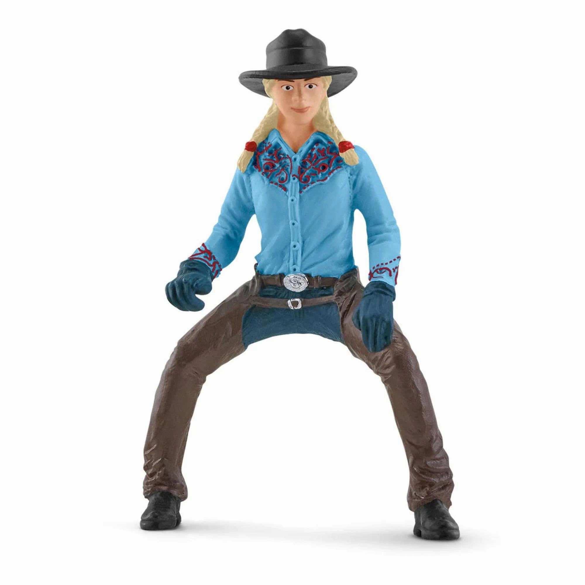 Schleich Cowgirl Team Roping Fun Set