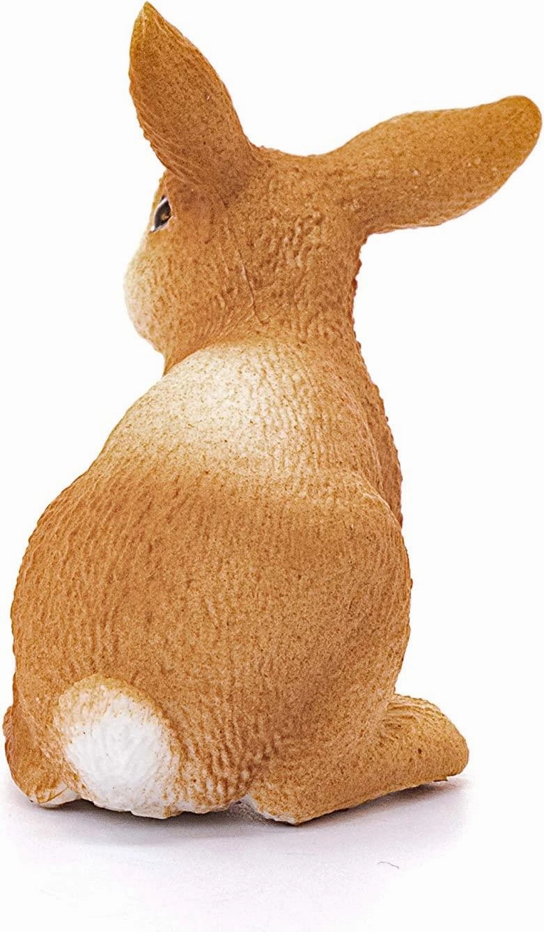 Schleich Farm World 13827 Rabbit Toy Animal Figurine for Ages 3 and Up