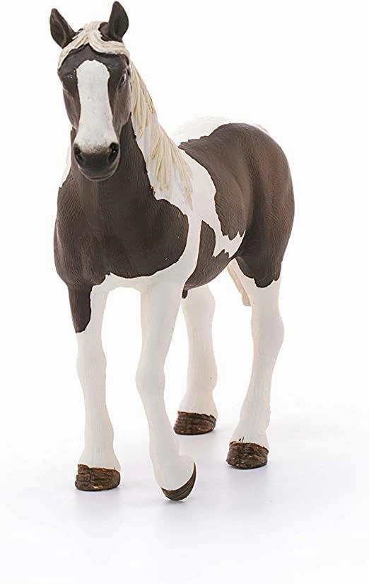 Schleich Farm World 13830 Pinto Mare Horse Figurine for Ages 3 and Up