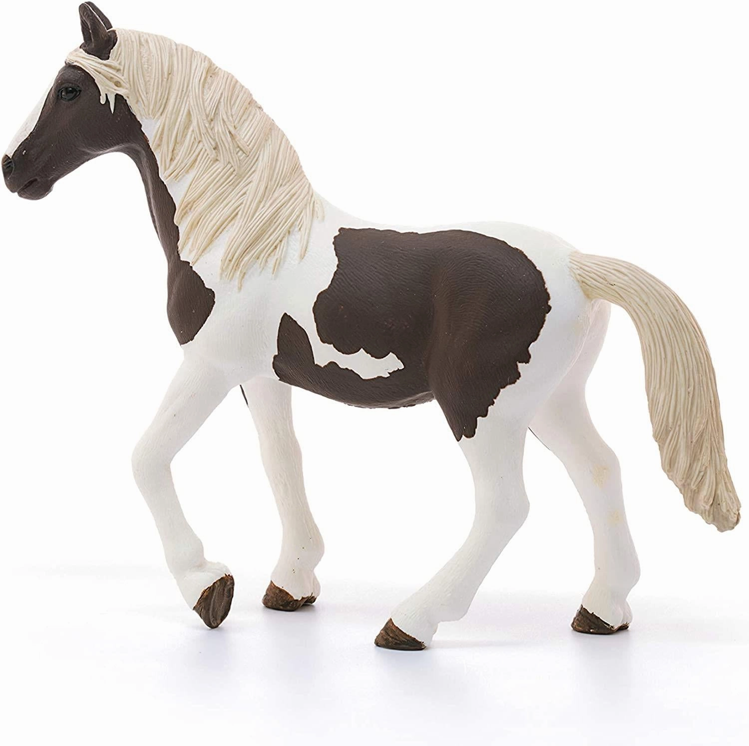 Schleich Farm World 13830 Pinto Mare Horse Figurine for Ages 3 and Up