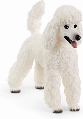 Schleich Farm World 13917 Poodle Toy Animal Figurine for Ages 3 and Up