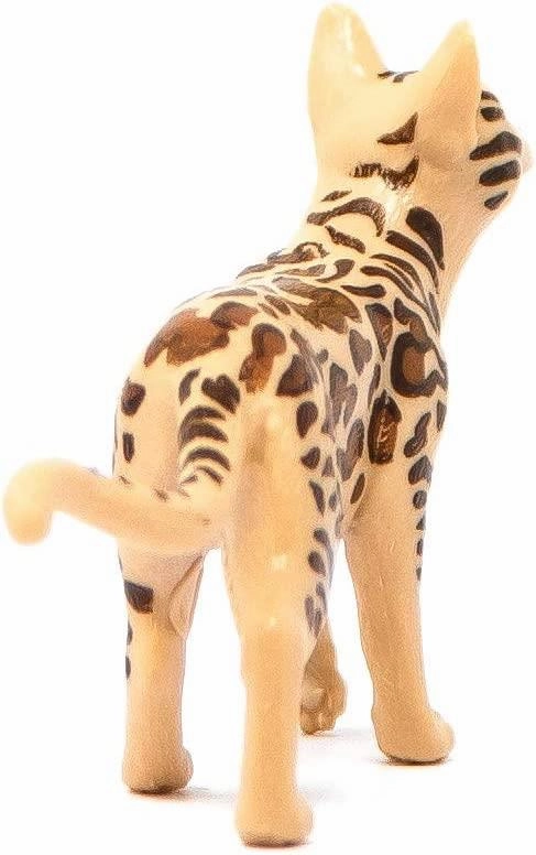 Schleich Farm World 13918 Bengal Cat Animal Figurine for Ages 3 and Up