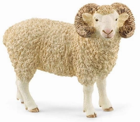 Schleich Farm World 13937 Ram Toy Animal Figurine for Ages 3 and Up