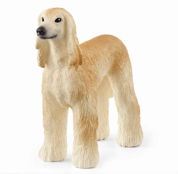 Schleich Farm World 13938 Afghan Hound Toy Figurine for Ages 3 and Up