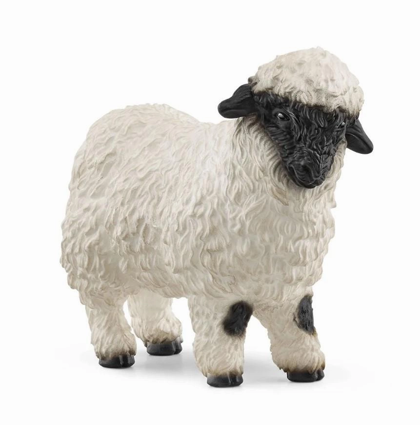 Schleich Farm World 13965 Valais Blacknose Sheep Figure for Age 3 & Up