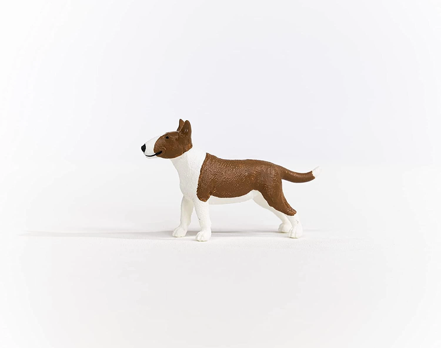 Schleich Farm World 13966 Bull Terrier Toy Figurine for Ages 3 and Up