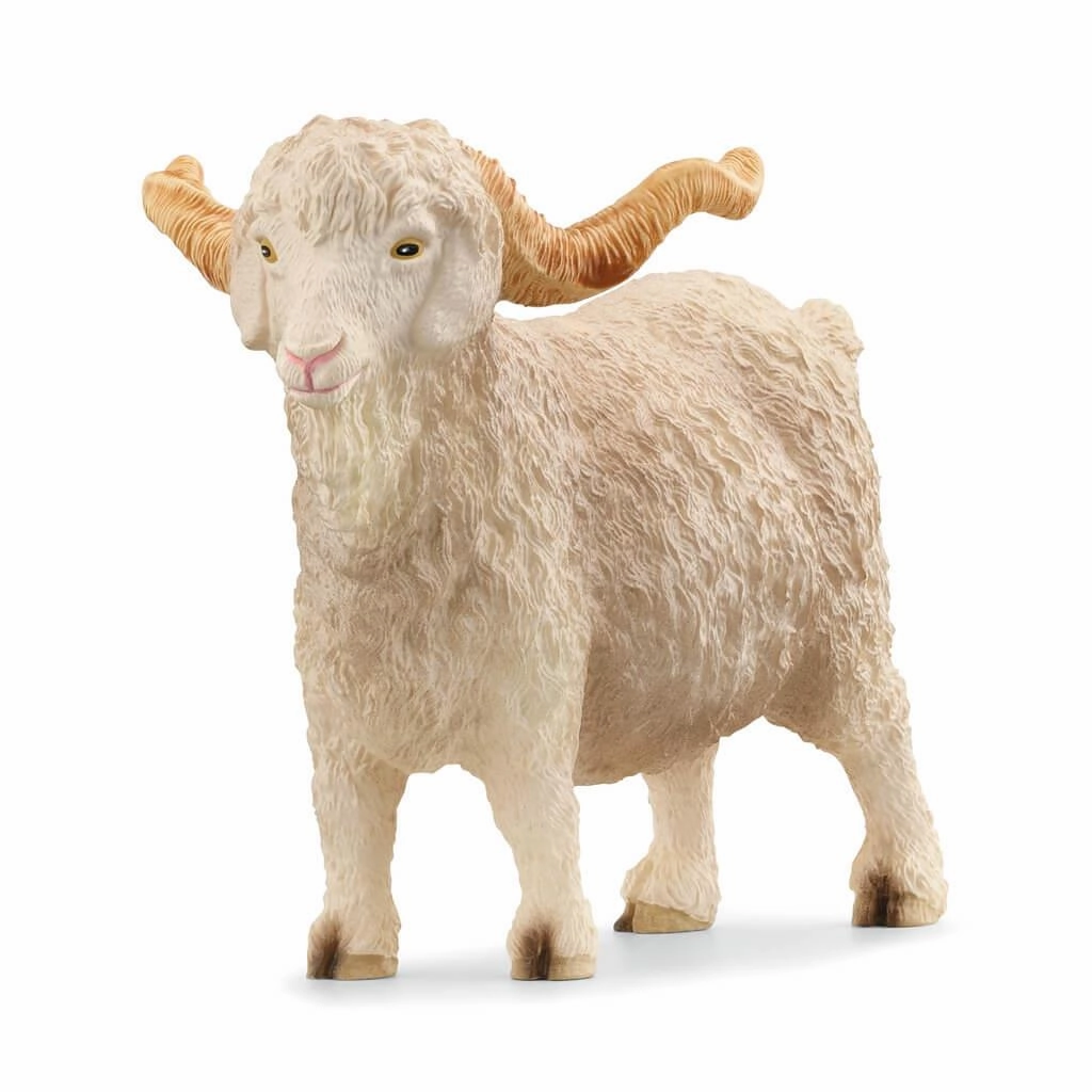 Schleich Farm World 13970 Angora Goat Toy Figurine for Ages 3 and Up