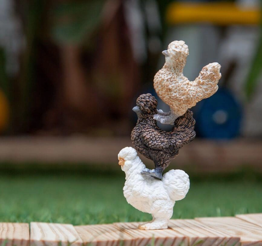 Schleich Farm World 42574 Chicken Friends Figurines for Ages 3 and Up