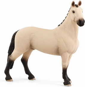Schleich Horse Club 13928 Hannoverian Gelding, Red Dun for Ages 5 & Up