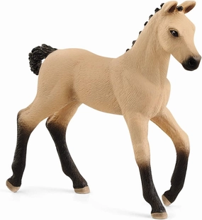 Schleich Horse Club 13929 Hannoverian Foal, Red Dun Figure for Ages 5 