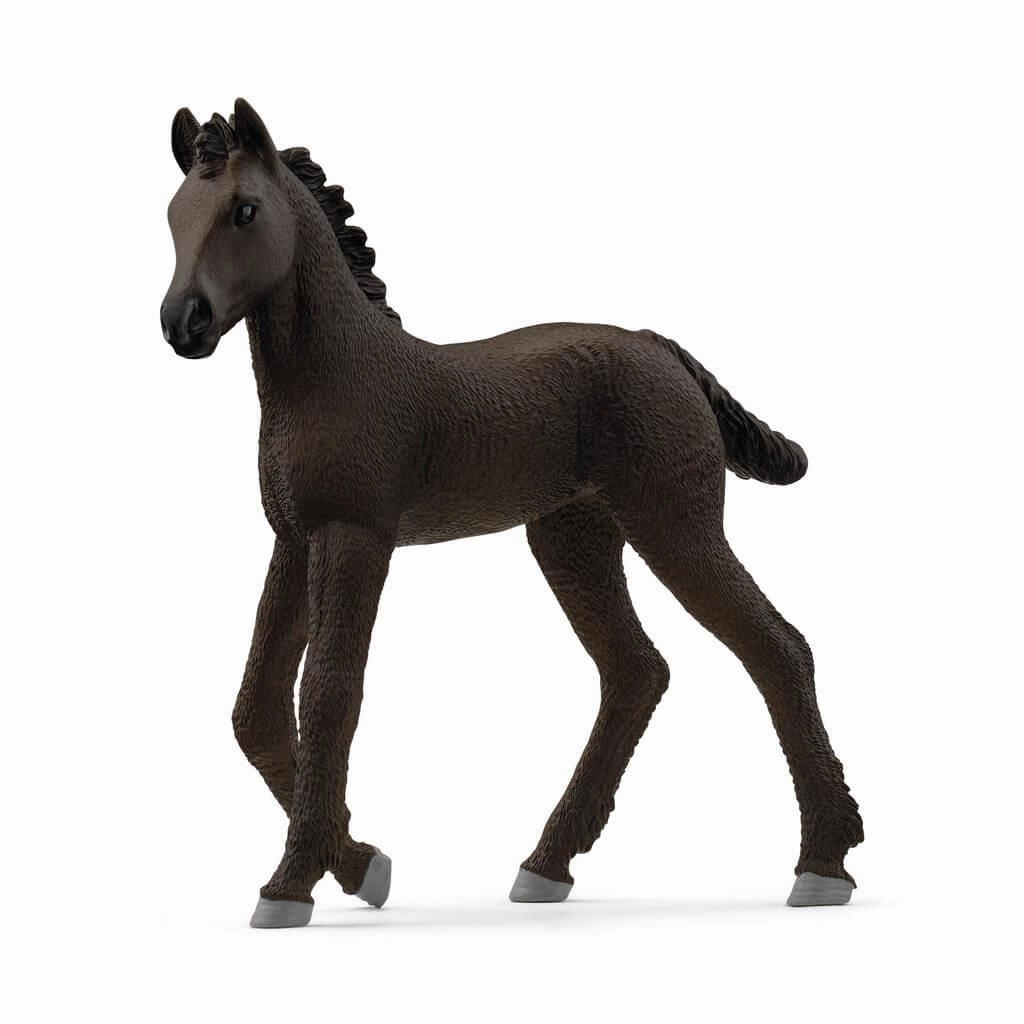 Schleich Horse Club 13977 Friesian Foal Toy Figurine for Ages 5 and Up