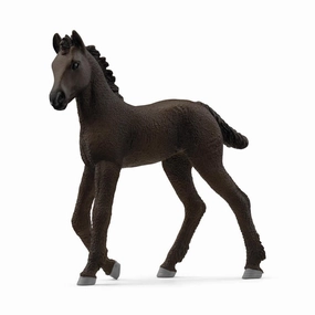 Schleich Horse Club 13977 Friesian Foal Toy Figurine for Ages 5 and Up