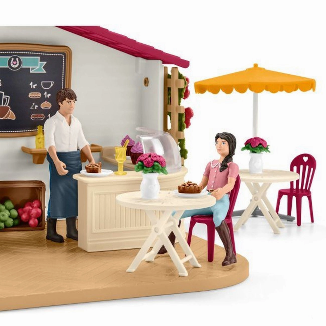 Schleich Horse Club Rider Cafe Set