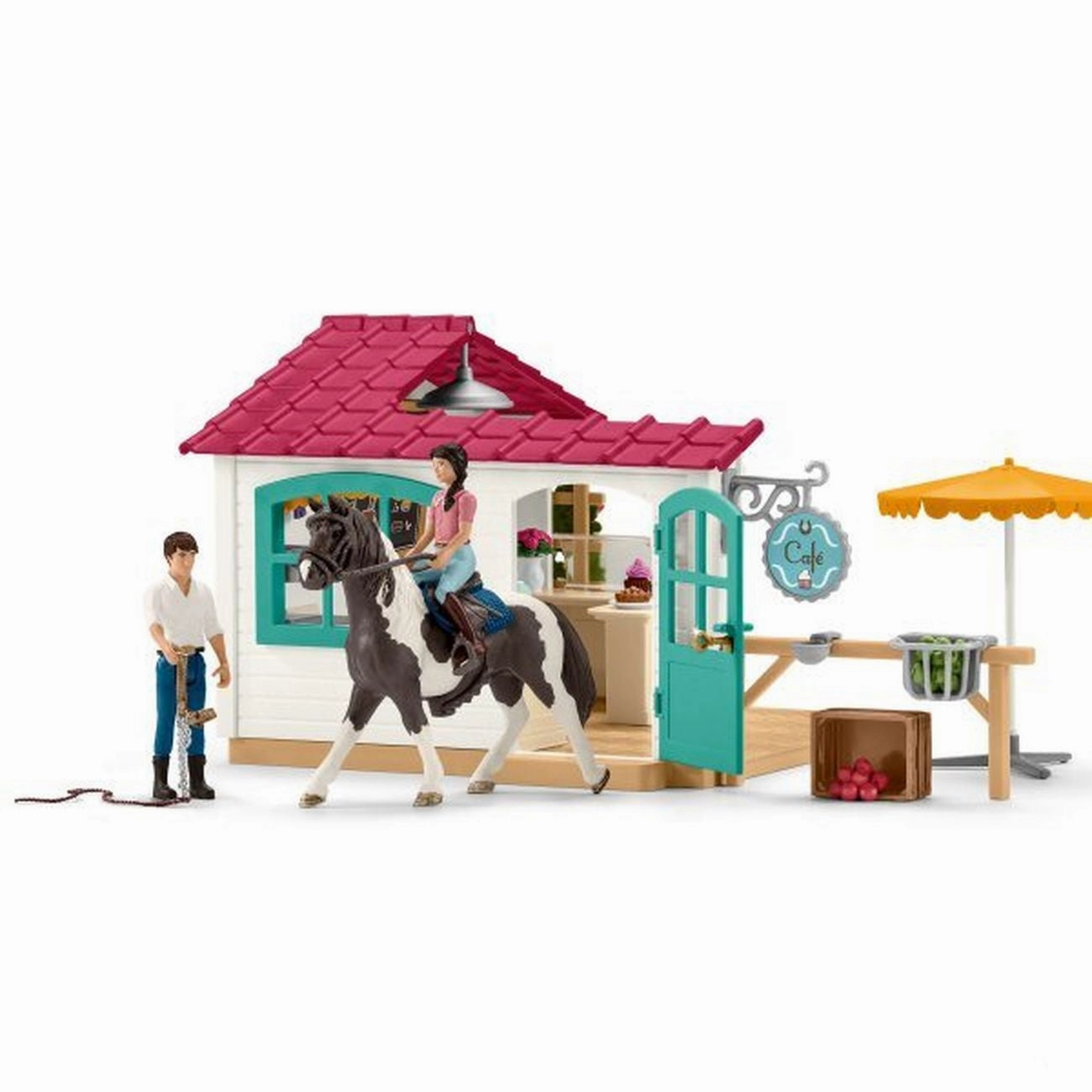 Schleich Horse Club Rider Cafe Set