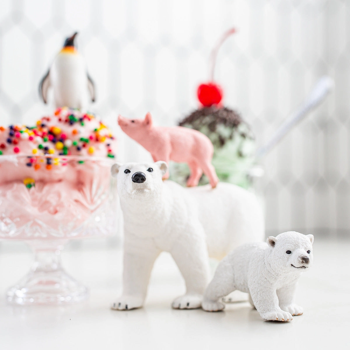 Schleich Polar Bear Cub Walking
